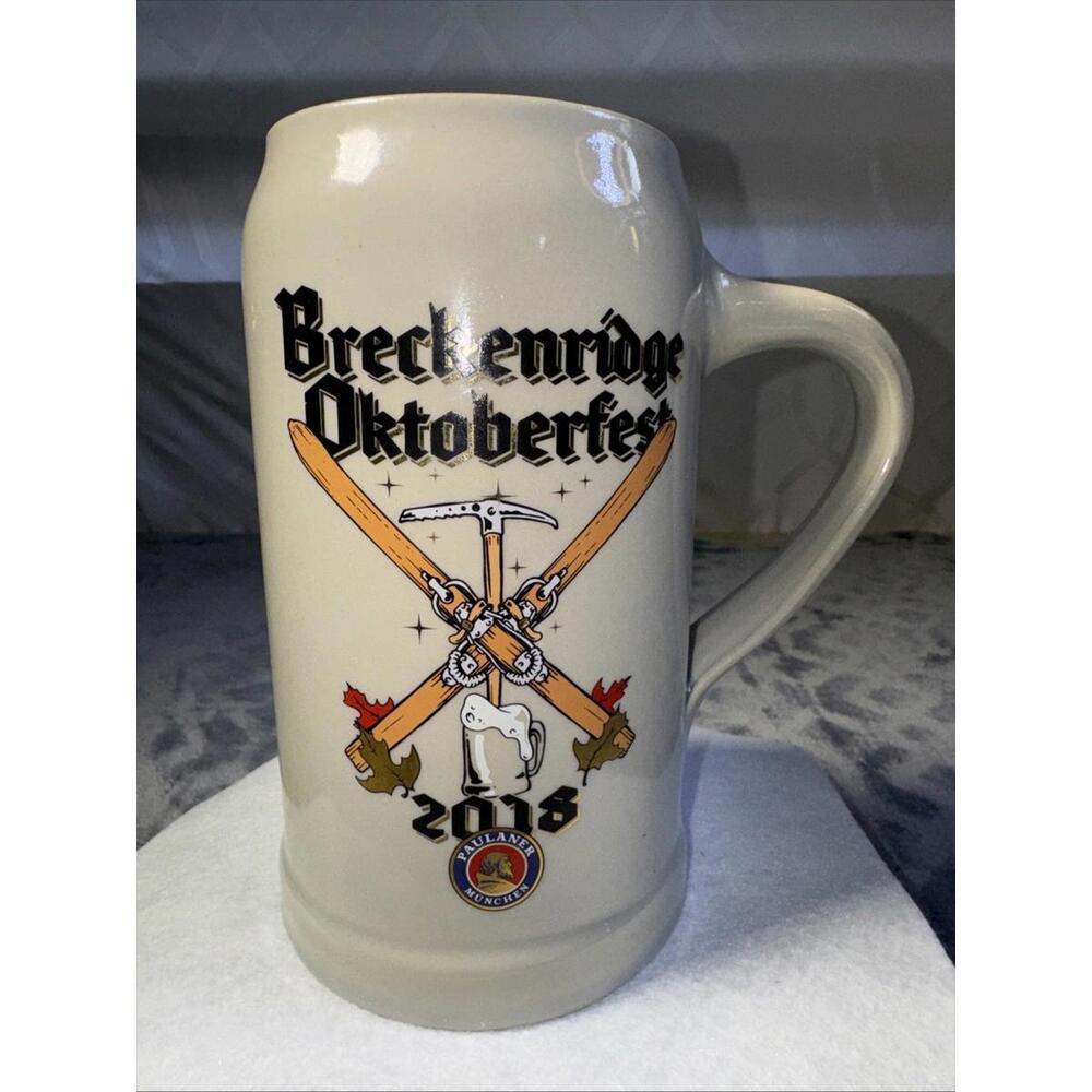 Breckinridge Oktoberfest 2018 Beer Mug Ceramic Made In Germany